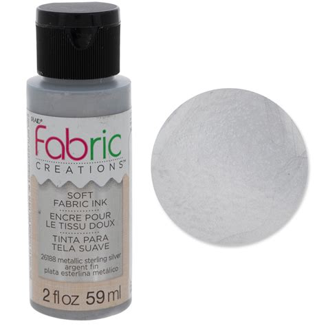 Fabric Creations Soft Fabric Ink Metallic Paint 